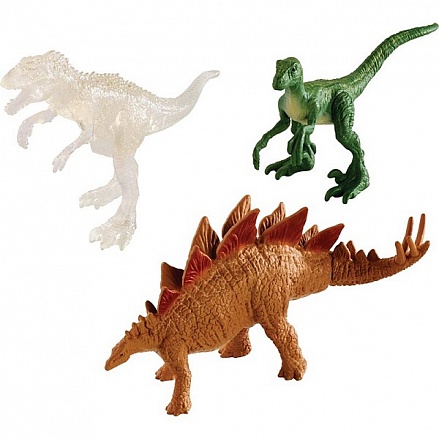 Jurassic World® - Мини-динозавры, упаковка из 3-х штук 