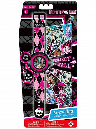 Часы наручные электронные Monster High с проектором и 10 сменными изображениями