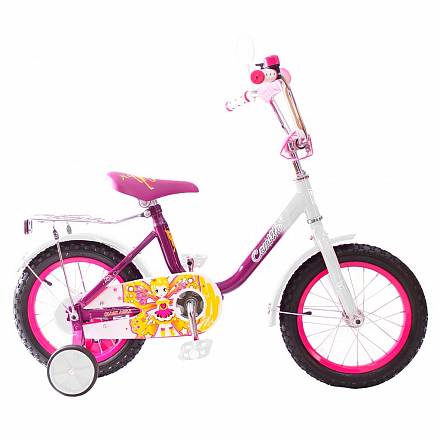 Двухколесный велосипед Camilla, диаметр колес 16 дюймов, розовый 