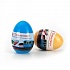 Металлическая машина-сюрприз в яйце - Транспорт 7,5 см  - миниатюра №1