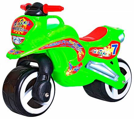 Беговел 11-006 Motorcycle 7, зеленый 