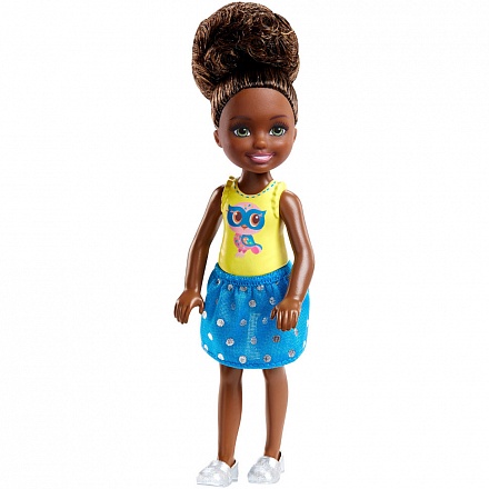 Кукла Barbie - Клуб Челси, Челси мулатка, 14 см 