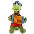 Озвученная мягкая игрушка - Крокодил Гена с аккордеоном, 24 см  - миниатюра №1