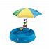 Бассейн для малышей с зонтиком  - миниатюра №1