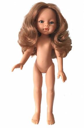 Кукла Эмили с рыжими волосами, без одежды, 33 см. 