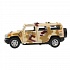 Инерционная металлическая машина - Hummer h2, песочный камуфляж, 12 см  - миниатюра №1