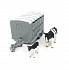 Трейлер для перевозки животных с коровой и теленком  - миниатюра №2