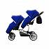 Детская прогулочная коляска Bebetto 42 Sport для двойни, шасси белая/BIA, цвет – 399  - миниатюра №8