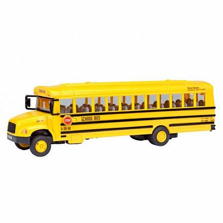 Игрушка – школьный автобус, 16см 