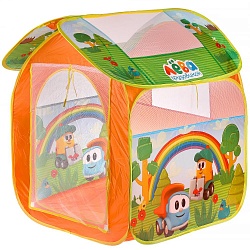 Палатка детская игровая Грузовичок Лева (Играем вместе, GFA-GL-R) - миниатюра