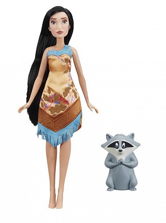 Кукла Покахонтас  с Мико Disney Princess водная тематика 