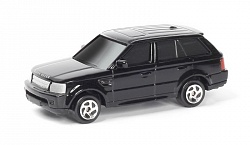 Металлическая машина - Range Rover Sport, 1:64, черный (RMZ City, 344009S-BLK) - миниатюра