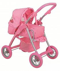 Коляска для куклы с люлькой переноской, Melogo Buggy Boom, 8452 Коляска для куклы с люлькой переноской, Melogo Buggy Boom, 8452