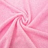 Полотенце с капюшоном и массажная рукавичка из серии Циркус, розовый  - миниатюра №4