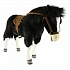 Мягкая игрушка - Лошадь карликовая черная в натуральную величину, 70 см  - миниатюра №6