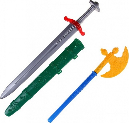 Игровой набор - Ратник: секира и меч  