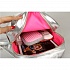 Мини рюкзак Poker Face Backpack WY-A020, цвет – серебряный  - миниатюра №1