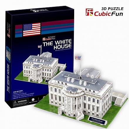 3D puzzles. Объёмный пазл Белый дом, Вашингтон 