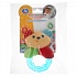 Текстильная игрушка-погремушка с охлаждающим кольцом - Добрый медвежонок  - миниатюра №2