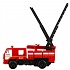 Машина Пожарная автоцистерна КамАЗ-43502 15 см подвижные элементы металлическая инерционная  - миниатюра №3