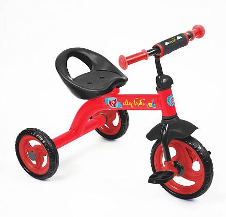 Велосипед City trike СТ-13, красный 