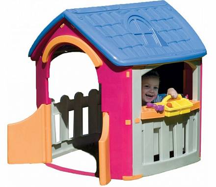 Детский игровой домик-гараж  