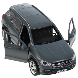 Машина Mercedes-Benz GLE 12 см серая матовая двери и багажник открываются металлическая (Технопарк, GLE-12MAT-GY) - миниатюра
