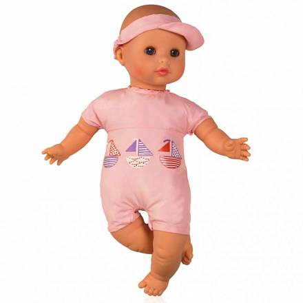Кукла Малышка в розовом, 34 см 