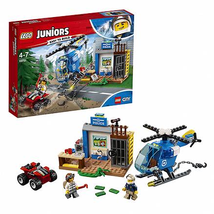 Конструктор Lego Juniors - Погоня горной полиции 