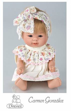 Кукла Бебетин, 21 см в платье Carmen Gonzalez 