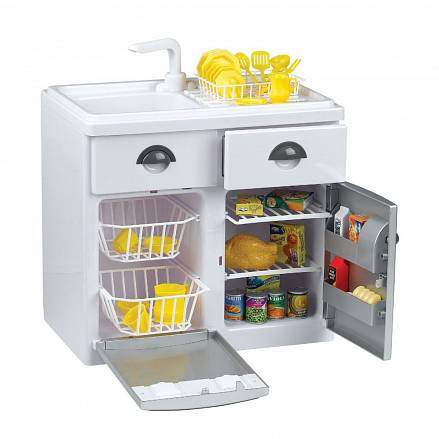 Игровой набор - Кухонная мебель с холодильником 