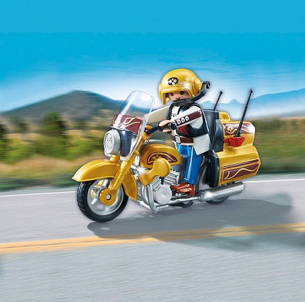 Игровой набор из серии Коллекция мотоциклов - Крейсерский мотоцикл 