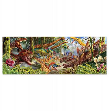 Напольный пазл - Мир динозавров, 200 элементов 