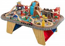 Игровой набор - Горный тоннель Waterfall Junction Train Set & Table (KidKraft, 17498_KE) Игровой набор - Горный тоннель Waterfall Junction Train Set & Table (KidKraft, 17498_KE)