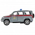 Машина УАЗ Patriot Росгвардия 12 см двери и багажник открываются металлическая инерционная  - миниатюра №3