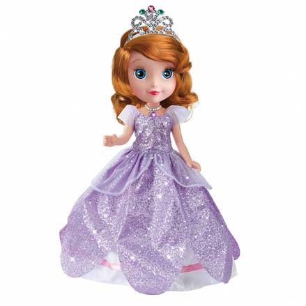 Интерактивная кукла Disney Принцесса – София, 25 см, с набором для волос 