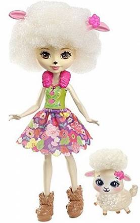 Кукла Enchantimals с питомцем - Лорна Барашка, 15 см 