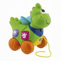 Игрушка-каталка «Говорящий дракон», русско-английский (Chicco, 69033st) Игрушка-каталка «Говорящий дракон», русско-английский (Chicco, 69033st)