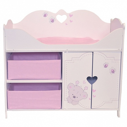 Кроватка-шкаф для кукол серия Рони, стиль 1 