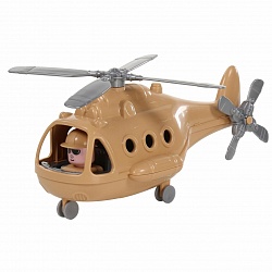 Вертолет военный - Альфа-Сафари (Полесье, П-72467) - миниатюра