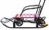 Снегомобиль Snow Galaxy Black Auto, розовые рейки на больших мягких колесах   - миниатюра №8