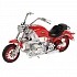 Металлический мотоцикл - Чоппер, 17 см, свет, звук   - миниатюра №2