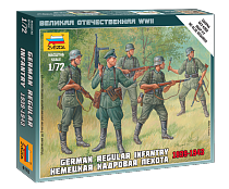 Модель сборная - Немецкая кадровая пехота (Звезда, 6178з) Модель сборная - Немецкая кадровая пехота (Звезда, 6178з)