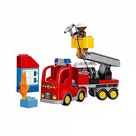 Lego Duplo. Пожарный грузовик 