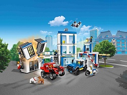 Конструктор Lego City Police - Полицейский участок (Lego, 60246-L) - миниатюра