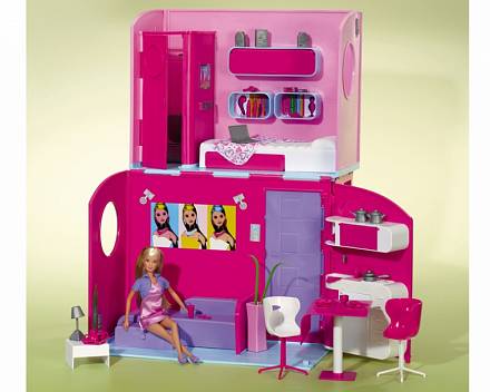 Игровой двухэтажный дом и кукла Steffi 