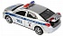 Машинка металлическая инерционная – Toyota Corolla Полиция, 12 см., открываются двери и багажник  - миниатюра №1