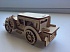Сборная деревянная mini модель - Транспорт - Ретромобиль-1  - миниатюра №4
