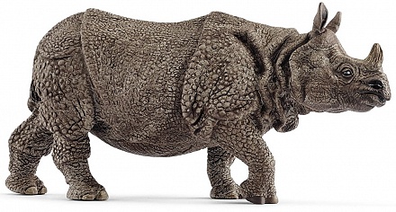 Фигурка – Индийский носорог, 13,9 см 