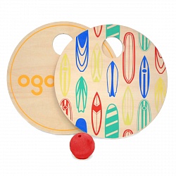 Набор для игры в теннис OgoSport Surf Paddle Ball Hangtag (OgoSport, PBW02) - миниатюра